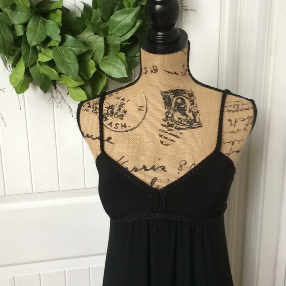 Wishes Wishes Wishes black maxi dress size small